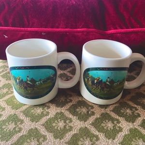 RALPH LAUREN limited edition Mugs Equestrian Horses